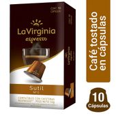 Cafe en Capsula LVE Sutil La Virginia 10U 52 gr