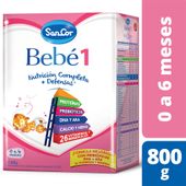 Leche en Polvo Infantil Bebe 1 Sancor 800 gr