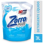 Jabon Liquido con Bicarbonato Zorro 3 lt