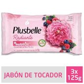 Jabon Radiante Plusbelle Pack 125 gr 3U