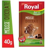 royal mousse manjar.light chocolate*40g