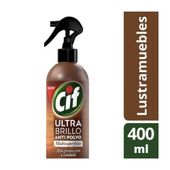 Lustramuebles Ultra Brillo Original Cif Gatillo 400 ml