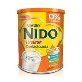 Leche Fortigrow 0% Lactosa Nido 750 gr