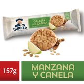 quaker caseras manzana/canel*157gr