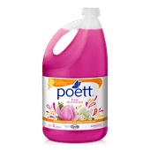 Limpiador Desinfectante de Pisos Flores de Primavera Poett 4 lt
