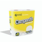 Papel Higienico Texturado Campanita 4U 30 mt