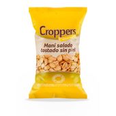 Mani Tostado con Sal sin Piel Croppers 105 gr