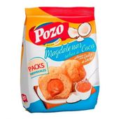 Magdalena de Coco Rellena con Dulce de Leche Pozo 200 gr