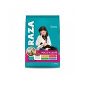 Alimento para Gatos Pollo y Leche Raza 500 gr