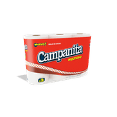 Rollo de Cocina Multiuso Campanita 3U 40 paños