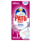 Bloque Adhesivo para Inodoro Floral Pato