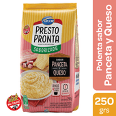 Polenta saborizada Panceta y Queso Presto Pronta 250 gr