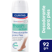 Desodorante para Pies Fresh Active Curitas 92 gr