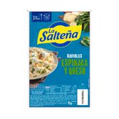 Ravioles Frescos de Espinaca/Muzzarella Tasty La Salteña 450 gr