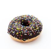 Donut Bañada de chocolate Rellena de Dulce de Leche Cañuelas 1U