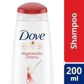 Shampoo Regeneracion Extrema Superior Dove 200 cc