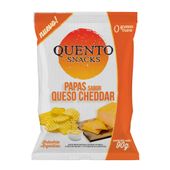 Papa Fritas Sabor Queso Cheddar Quento 82 gr