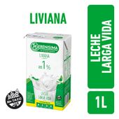 Leche Parcialmente Descremada Liviana Fortificada con Vitaminas 1% UAT