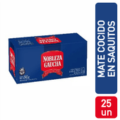 Mate Cocido en Saquitos Nobleza Gaucha 25U