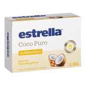 Jabon Coco Puro Almendra Estrella 100 gr