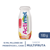 Yogur Entero Multifruta Actimel 100 gr