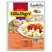 Capeletti Frescos Pollo y Espinaca Villa Dagri 500 Gr