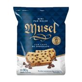 Mini Pan Dulce con Chips de Chocolate Musel 90 gr
