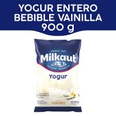 Yogur Bebible Vitamina D y Zinc Vainilla Milkaut 900 cc