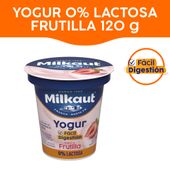 Yogur Reducido en Lactosa Vainilla Milkaut 120 gr