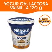 Yogur Reducido en Lactosa Frutilla Milkaut 120 gr