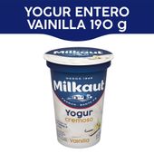 Yogur Cremoso One Vainilla Milkaut 180 gr