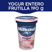 Yogur Cremoso One Frutilla Milkaut 180 gr