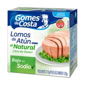 Lomo al Natural Bajo en Sodio Gomes Da Costa 170 gr