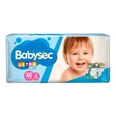 Pañales Ultrasoft Babysec XGde 8U