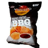 Papa Onduladas BBQ Quento 90 gr