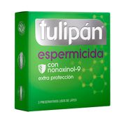 Preservativo con Espermicida Tulipan 6 un.
