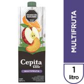 Jugo Multifruta con Zinc Cepita 1 lt