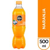 Gaseosa de Naranja Fanta 500 cc