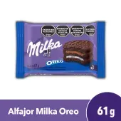 Alfajor Triple Dulce De Leche Milka Oreo 1U 61 gr