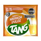 Jugo de Naranja Dulce con Vitamina C y D Tang 15 gr