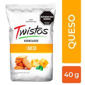 Tostada Mini de Queso Twistos 40 gr
