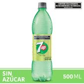 Gaseosa Lima Limon Free Seven Up 500 cc