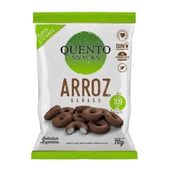 Bocaditos de Arroz Bañado en Chocolate Quento 70 gr