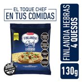 Queso en Hebras 4 Quesos Chef Finlandia 130 gr