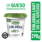 Queso Untable Reducido en Calorias Finlandia 290 gr