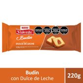 Budin Relleno de Dulce de Leche Valente 220 gr