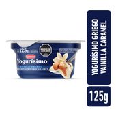 Yogur Seleccion Estilo Griego Vainilla/Caramelo Yogurisimo 125 gr