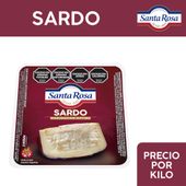 Queso Sardo Trozado Santa Rosa Porcion