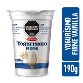 Yogur Entero Firme Vainilla Yogurisimo 190 gr