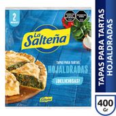 Tapa Pascualina Hojaldre Mas Crocante La Salteña 400 gr